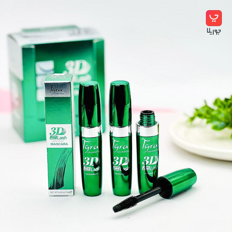 ریمل تایرا Tyra حجم دهنده و تفکیک دقیق مژه مدل 3D Black Lash